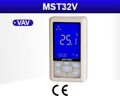 Liquid crystal temperature (humidity) VAV control panel