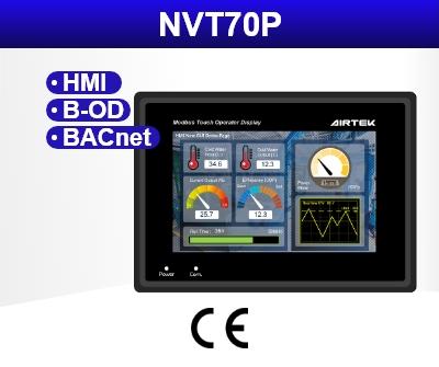 BACnet Operator Touch Display panel (NVT70P)