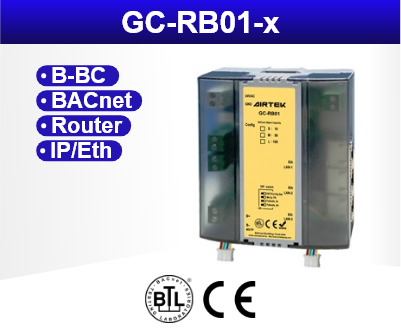 BACnet Building Programmable Routing Controller (GC-RB01-x)