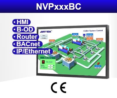 BACnet 觸控螢幕大樓控制器