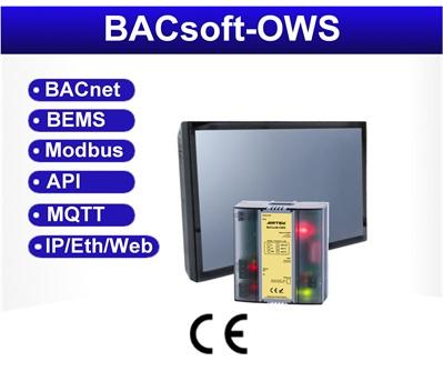 BACnet 微型工作站伺服器+觸碰操作面板